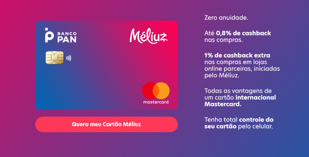 Como conseguir o cartão de crédito Méliuz sem anuidade e com cashback