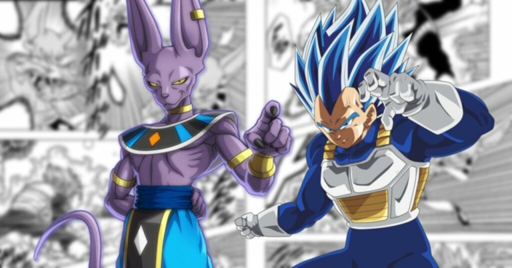 vegeta e beerus