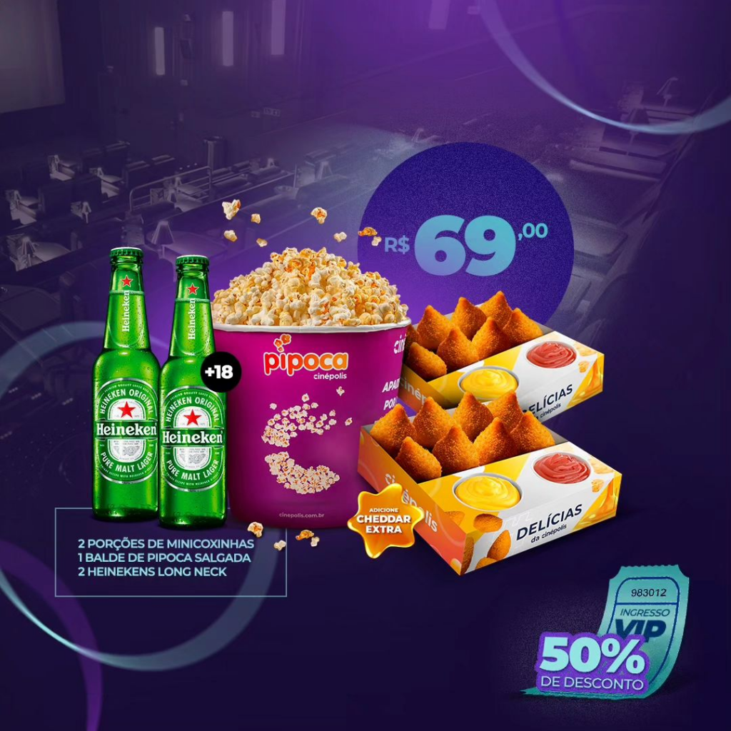 combo vip cinépolis