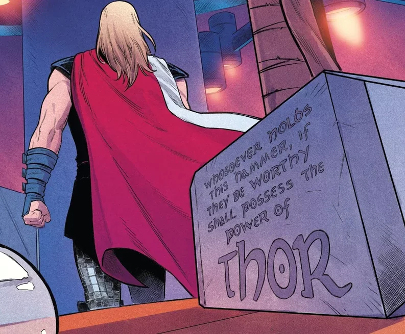 Thor finalmente explicou por que o Capitão América conseguiu erguer o Mjolnir