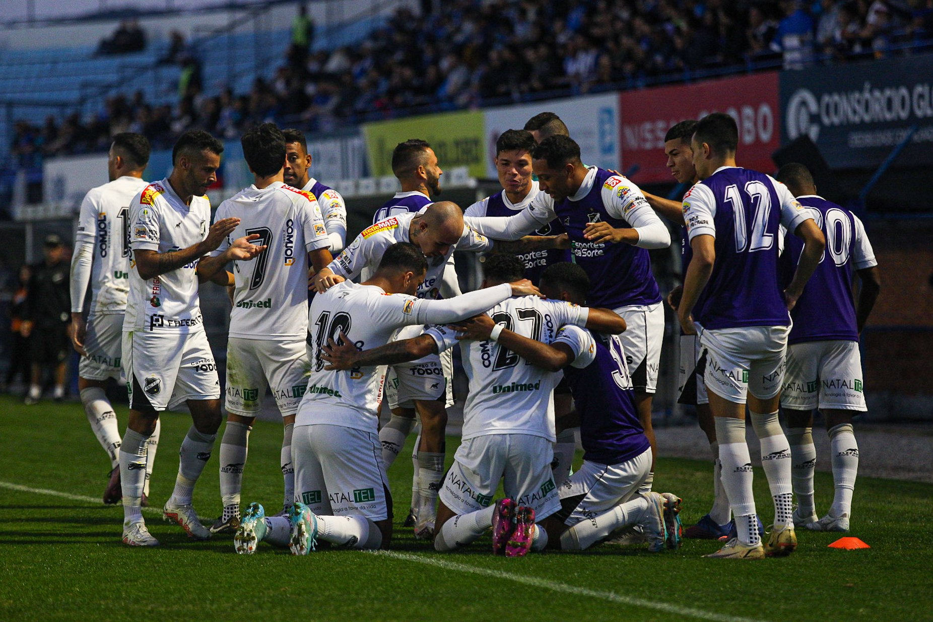 Após vencer fora de casa, ABC pode virar a chave na Série B. Foto: Rennê Carvalho/ABC F.C.