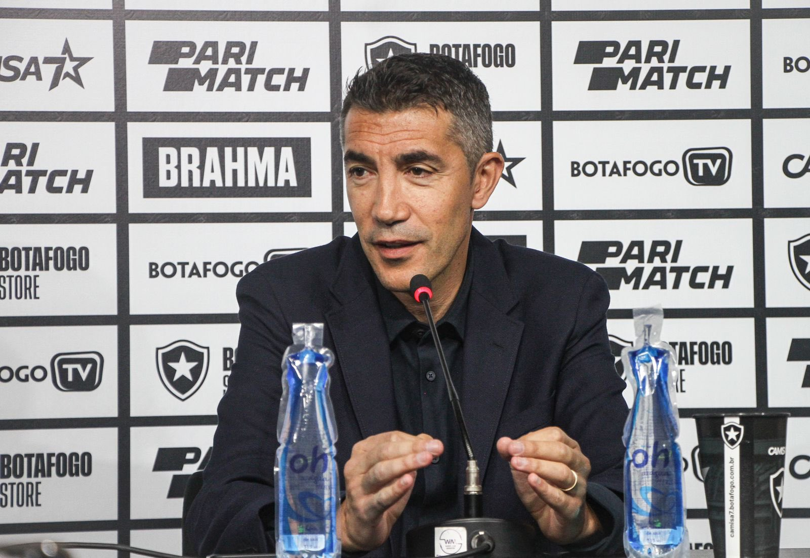 Bruno Lage, novo treinador do Botafogo, planeja manter a "temporada fantástica" da equipe - (Foto: Arthur Barreto / BFR)