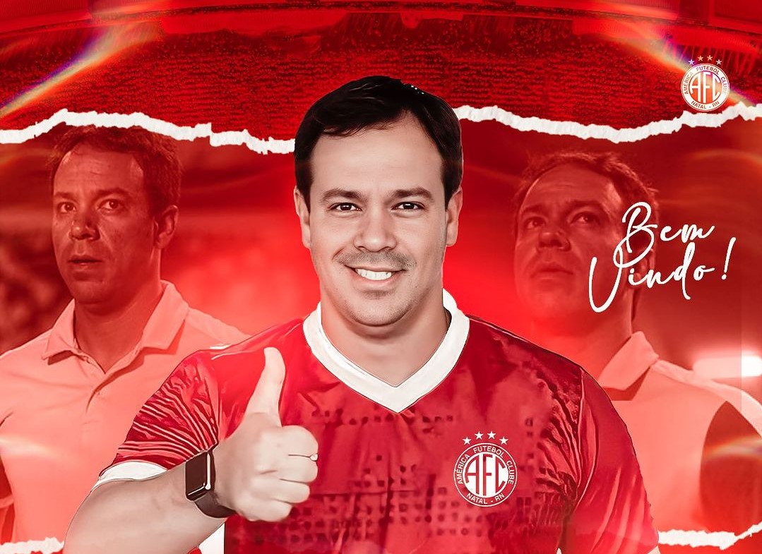 Sai Thiago Carvalho e chega Dado Cavalcanti: América-RN anuncia novo treinador