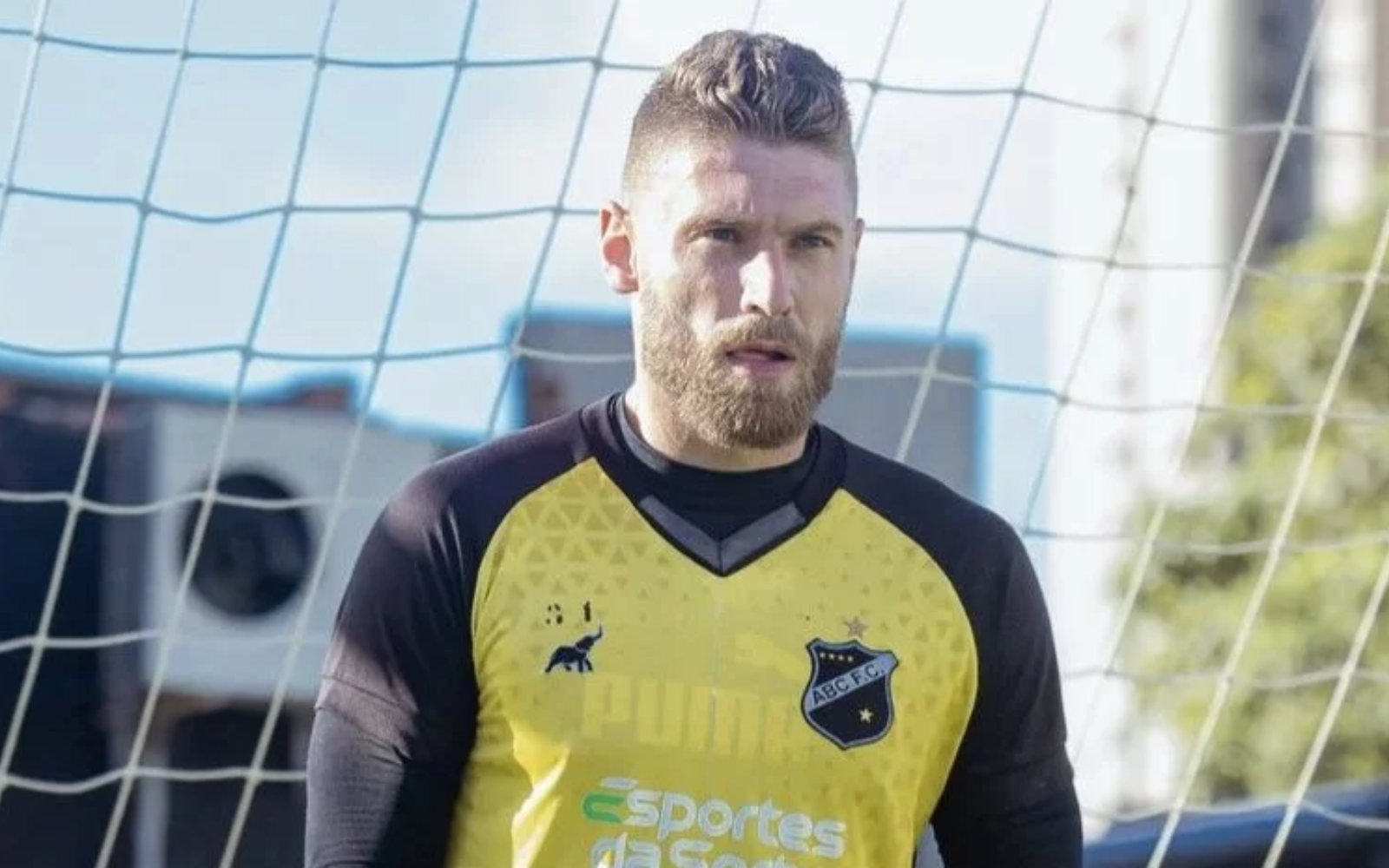 Goleiro Simão, não faz mais parte do ABC - (Foto: Rennê Carvalho/ABC FC)