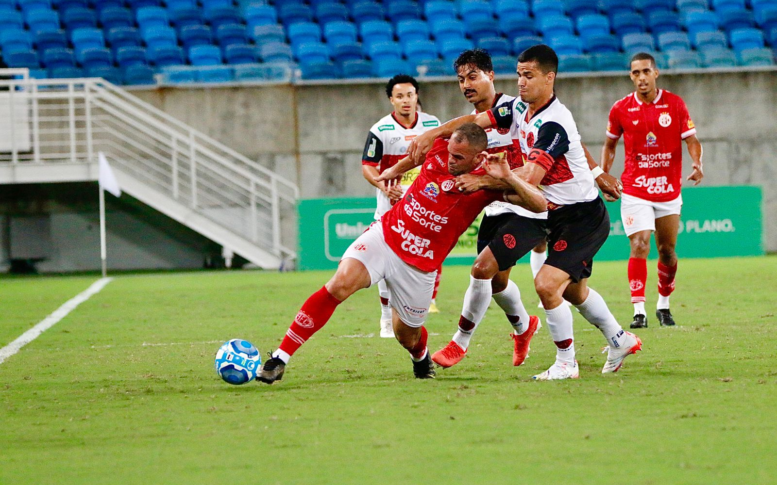 América-RN a uma vitória de deixar o Z-4 (Foto: Canindé Pereira/América FC)