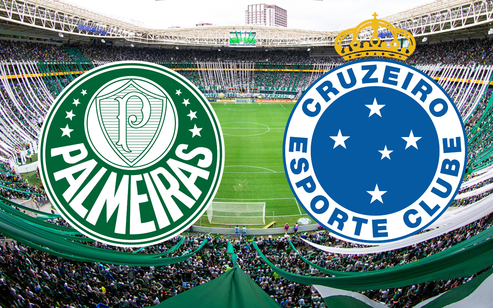 Palmeiras x Cruzeiro se enfrentam no Allianz Parque (Imagem: Fotomontagem ilustrativa)