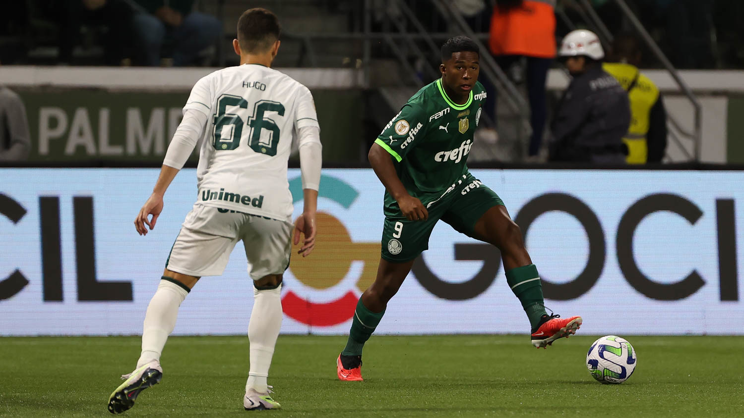 Palmeiras joga mal, mas vence o Goiás com gol de Breno Lopes no último minuto (Foto: Cesar Greco/Palmeiras/by Canon)