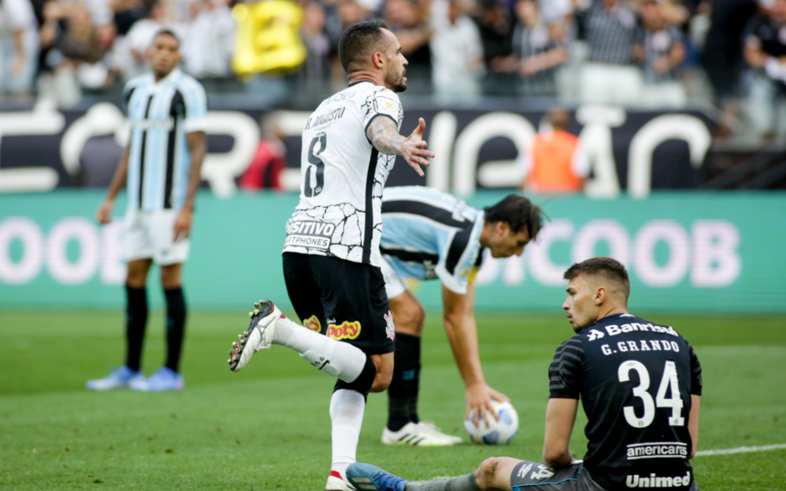 Corinthians x Grêmio: Jogo atrasado movimenta o G4 do Brasileirão (Foto: Rodrigo Coca / Agência Corinthians)