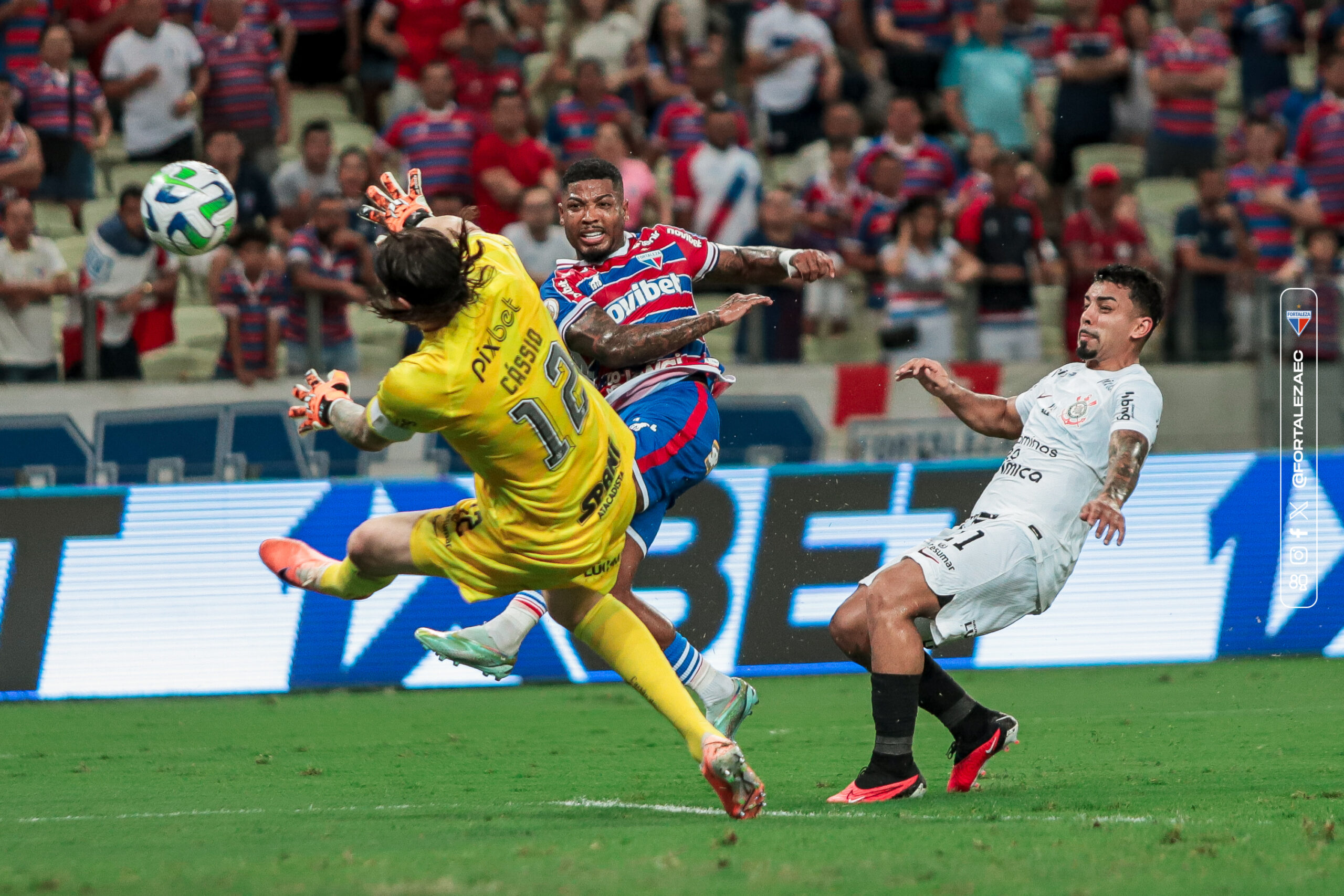 Corinthians x Fortaleza fazem o primeiro jogo da semifinal da Sul-Americana (Foto: Felipe Cruz / Fortaleza EC)