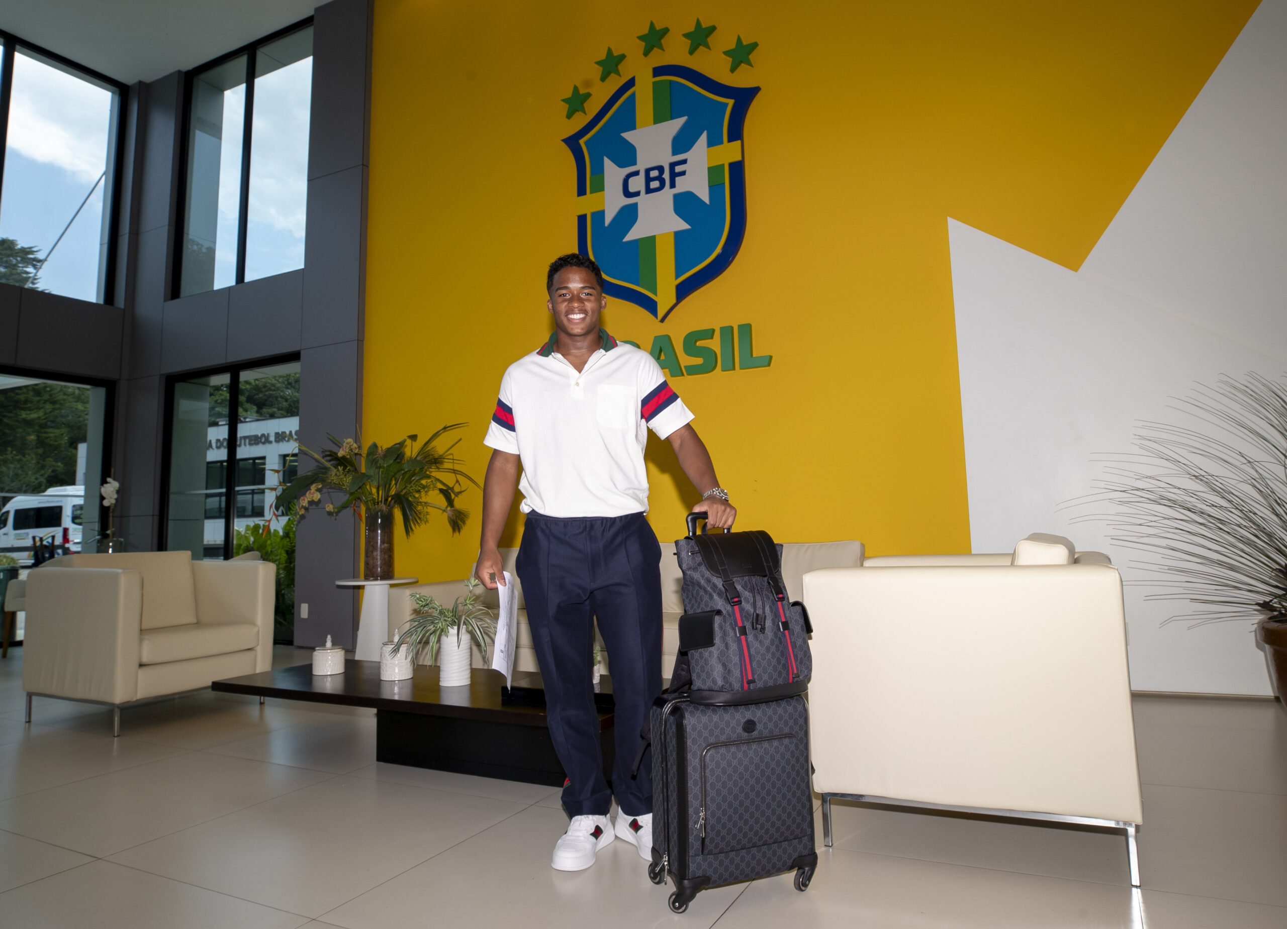 Em Vídeo, Endrick Compartilha sua Emoção ao Integrar a Seleção Brasileira (Fotos: Joilson Marconne / CBF)