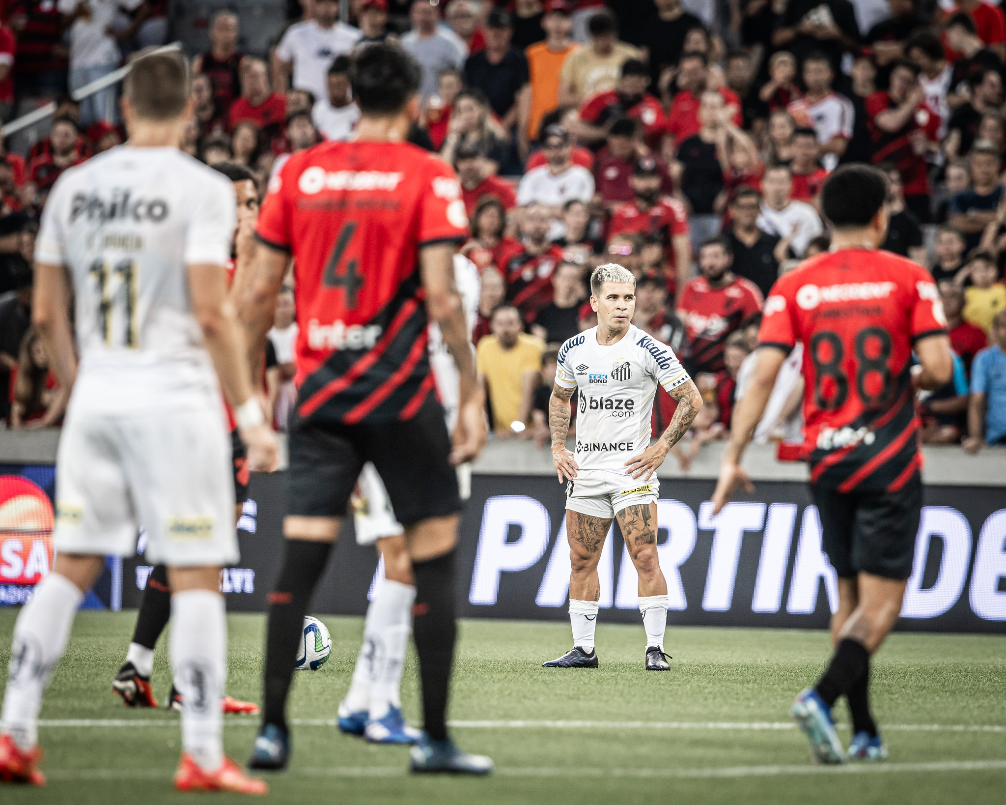 O Santos vai cair? Veja como o Peixe pode escapar do rebaixamento (Fotos: Raul Baretta/ Santos FC.)