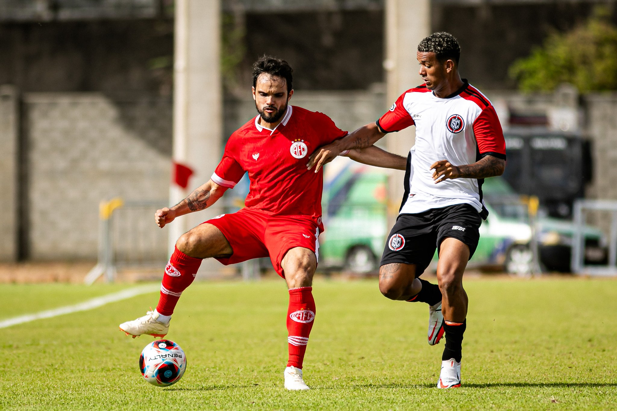 América-RN empata com o Santa Cruz em estreia no Campeonato Potiguar 2024 (Foto: Paulo José / América-RN)