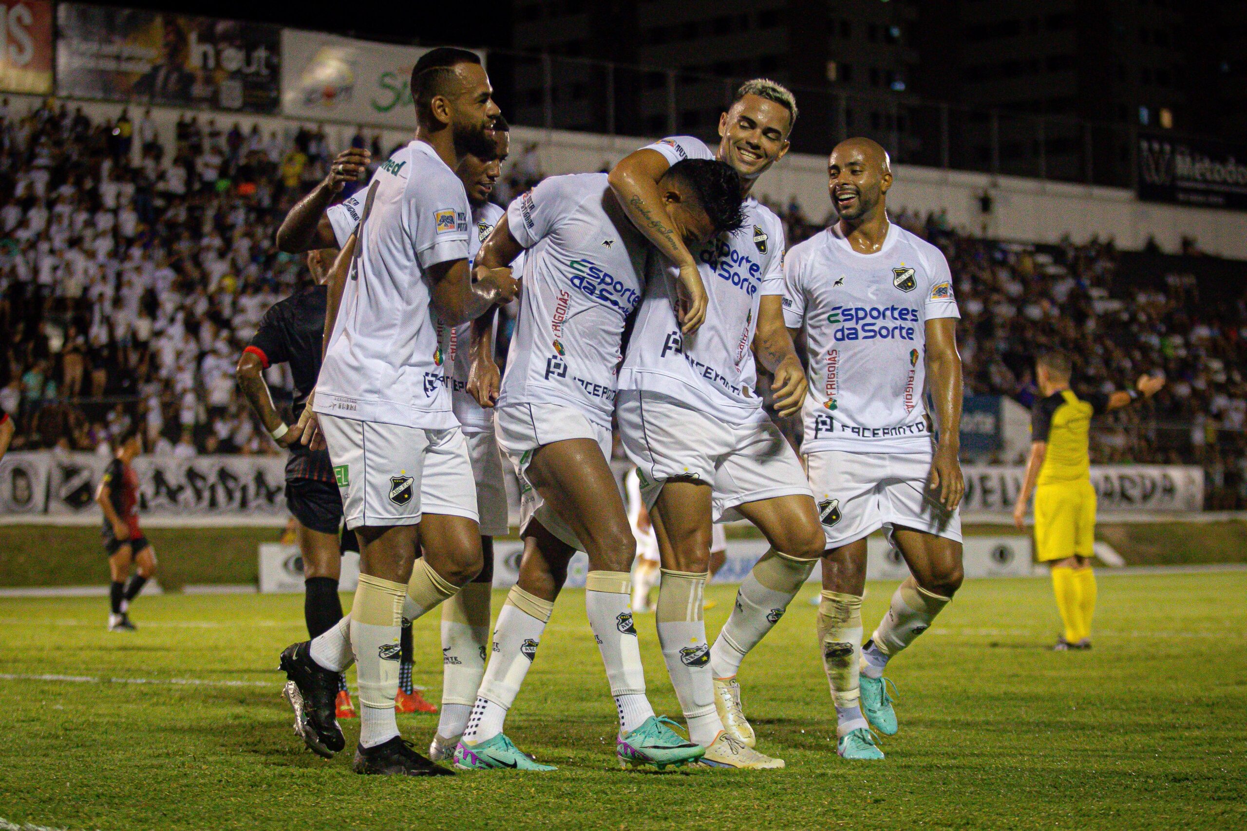 ABC não perdoa 'apagão' do Força e Luz e goleia por 6x0 (Foto: Rennê Carvalho/ABC F.C.)