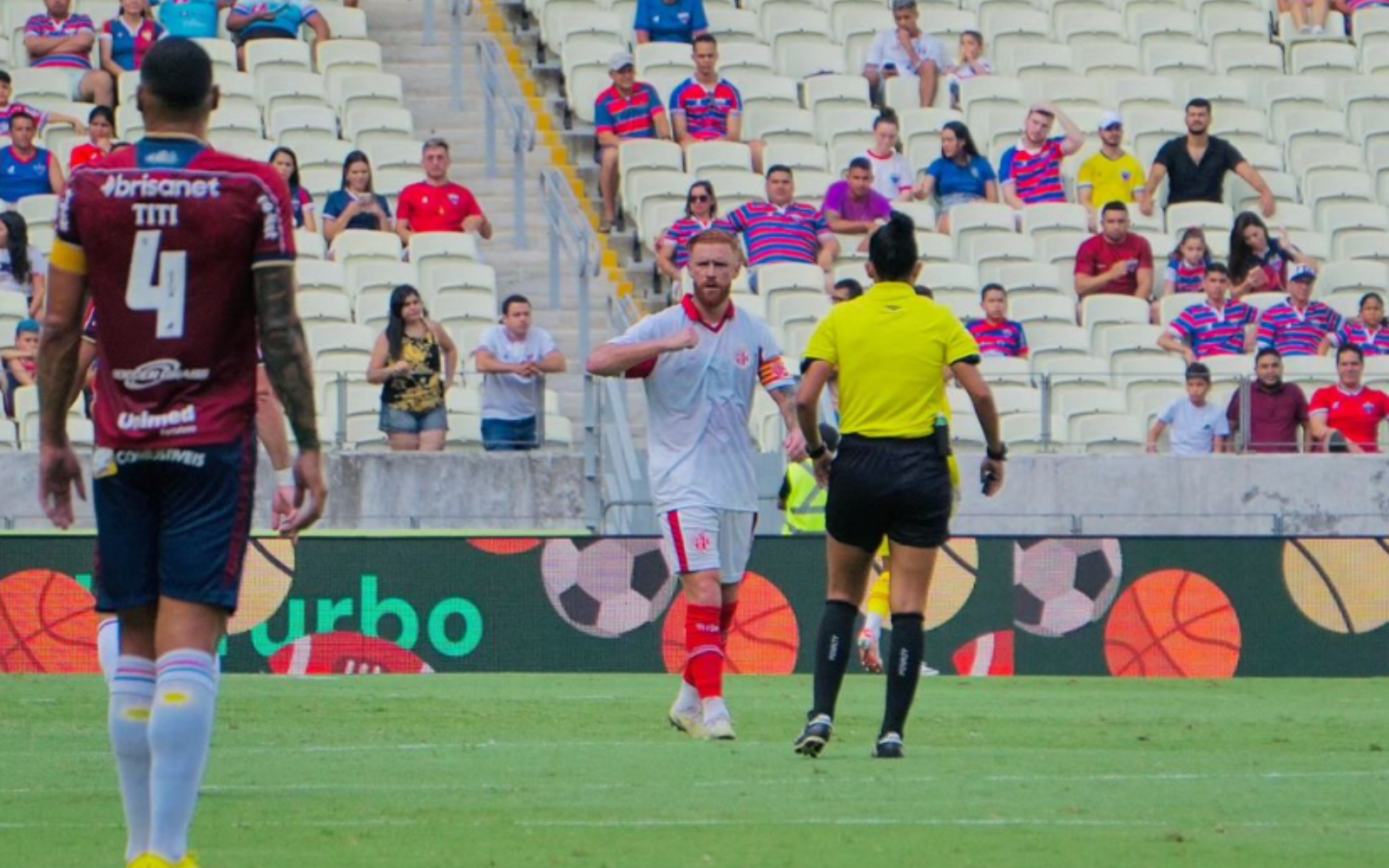 América-RN abre o placar, mas sobre virada do Fortaleza em estreia na Copa do Nordeste (Foto: Edmário Oliveira/América FC)