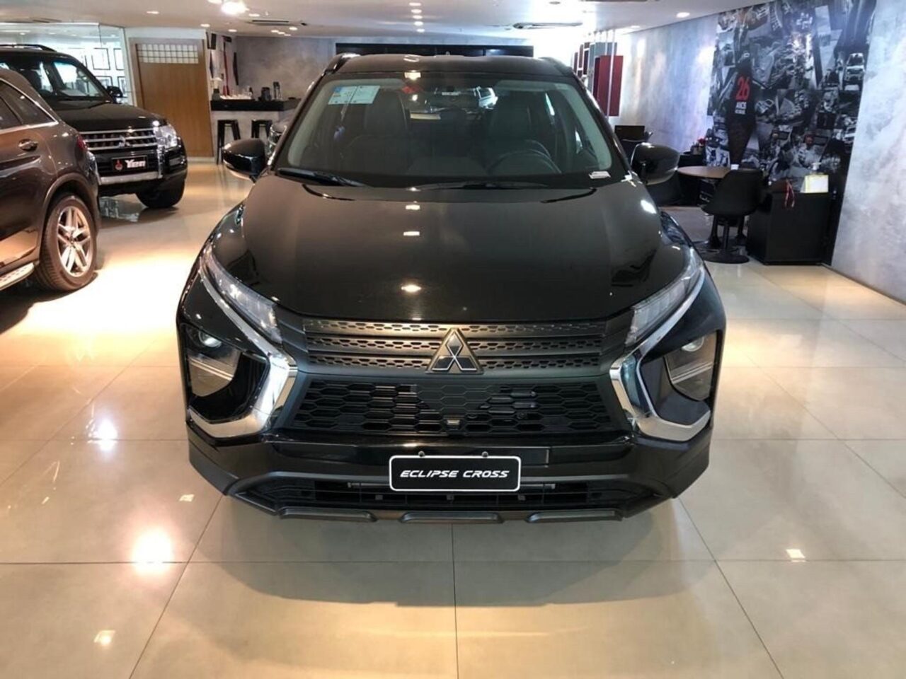 mitsubishi eclipse cross 1.5 mivec turbo gasolina gls cvt wmimagem17060424218 1 Ainda que seja uma versão básica, o Mitsubishi Eclipse Cross GLS 2024 apresenta uma extensa lista de equipamentos, porém seu preço é alto