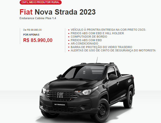 Fiat Strada Endurance 2024