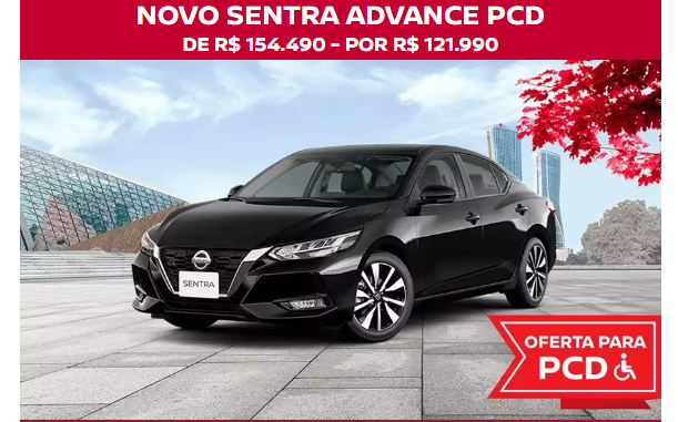 Nissan comunica desconto de R$ 32 mil para Sentra Advance 3 Nissan Sentra Advance 2024