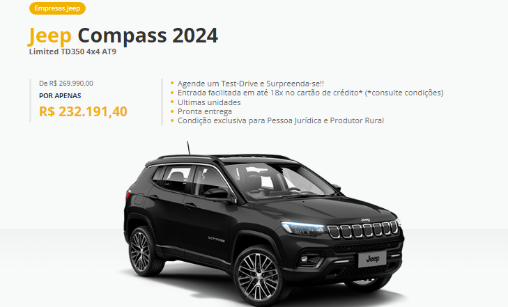 Jeep Compass Limited 2024