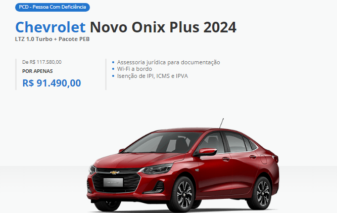 Chevrolet Onix Plus LTZ 2024