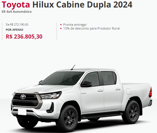 Toyota Hilux SR 2024