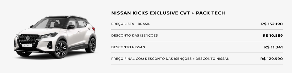 Nissan Kicks Exclusive 2024