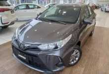 Mesmo fora de linha, o Toyota Yaris Sedan registra um crescimento de 131% nas vendas em fevereiro