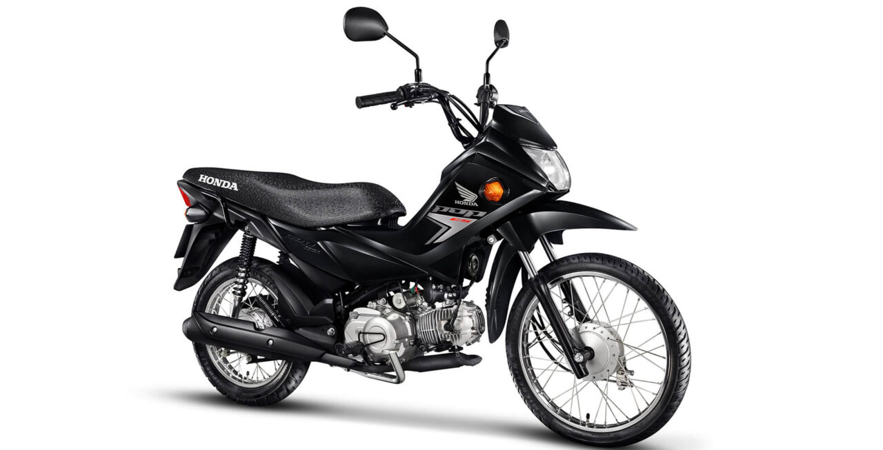 pop 110i es preto black lateral dianteira direita A Honda CG 160 segue na liderança geral do ranking das motos mais vendidas, enquanto a Biz está em segundo lugar. A Sport 110i continua surpreendendo