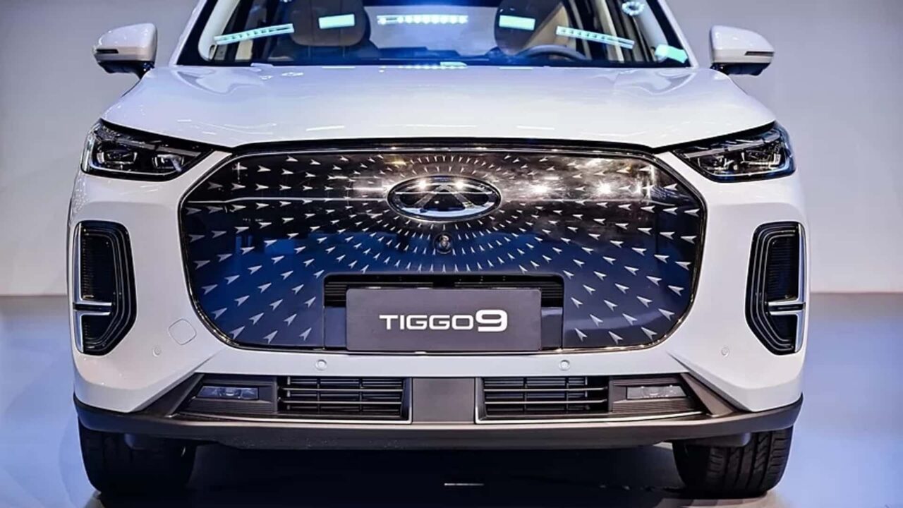 Caoa Chery Tiggo 9 híbrido plug-in