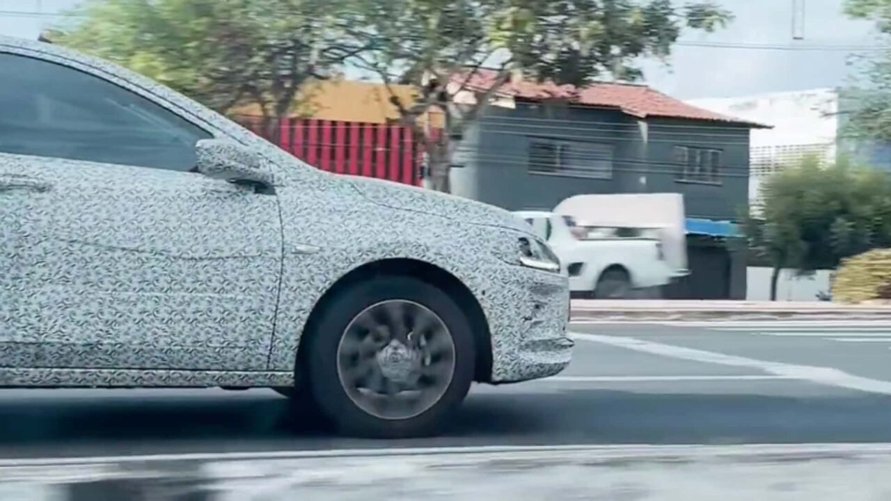 Novo Chevrolet Onix 2026 é flagrado em testes nas ruas de Teresina (PI)