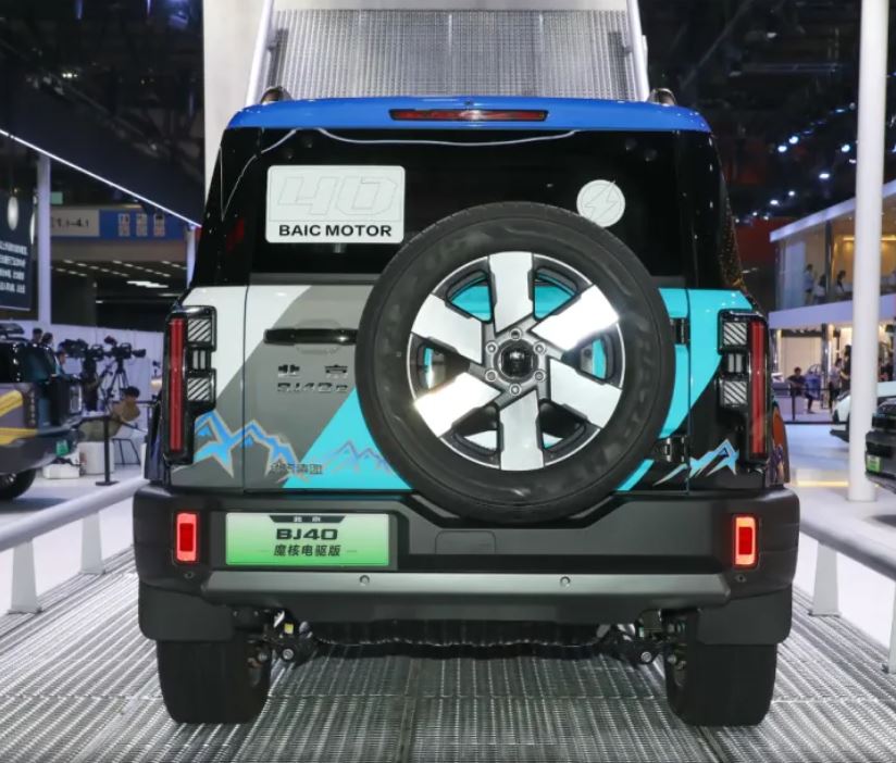 BAIC BJ40e com extensor de alcance chega ao mercado chinês