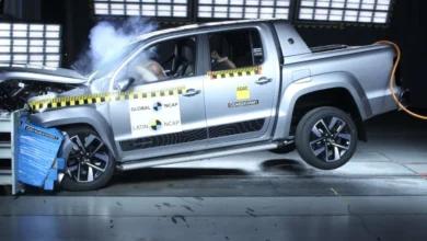 Ranger e Amarok em testes de impacto: Latin NCAP revela resultados distintos