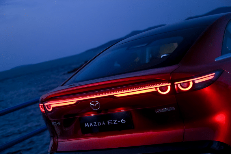 Mazda EZ-6 faz sucesso na China com mais de 2.400 unidades vendidas