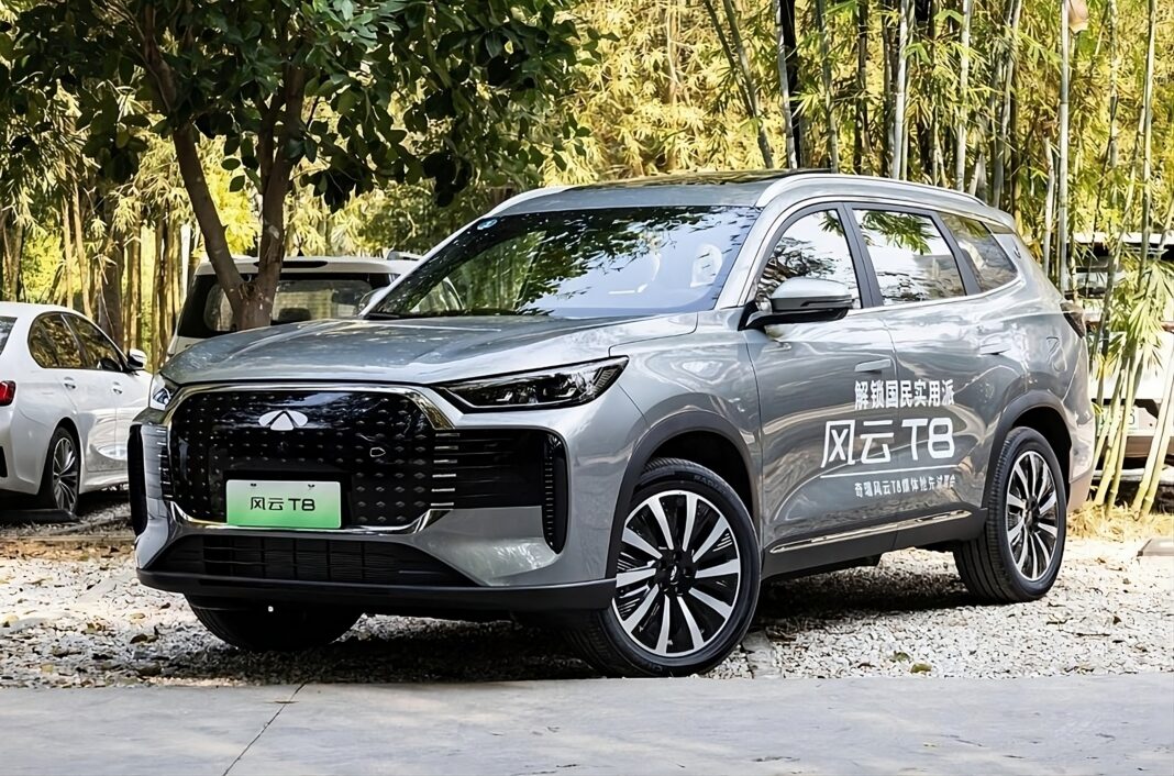 Chery Fulwin T8 híbrido plug-in chega às concessionárias chinesas