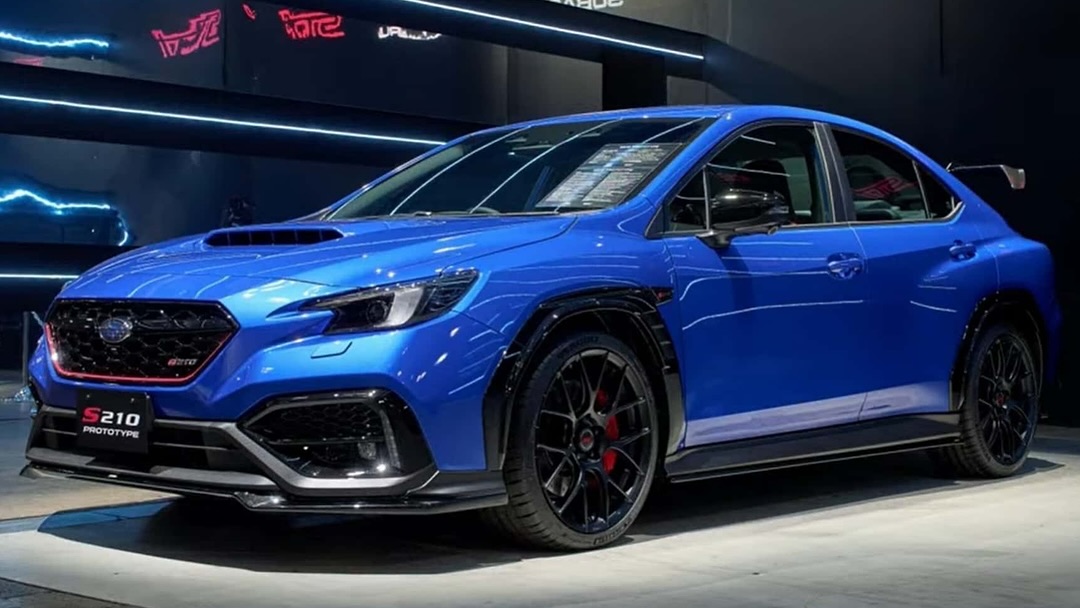 Subaru apresenta WRX STI S210 Prototype com câmbio CVT e ausência de diferencial de deslizamento limitado