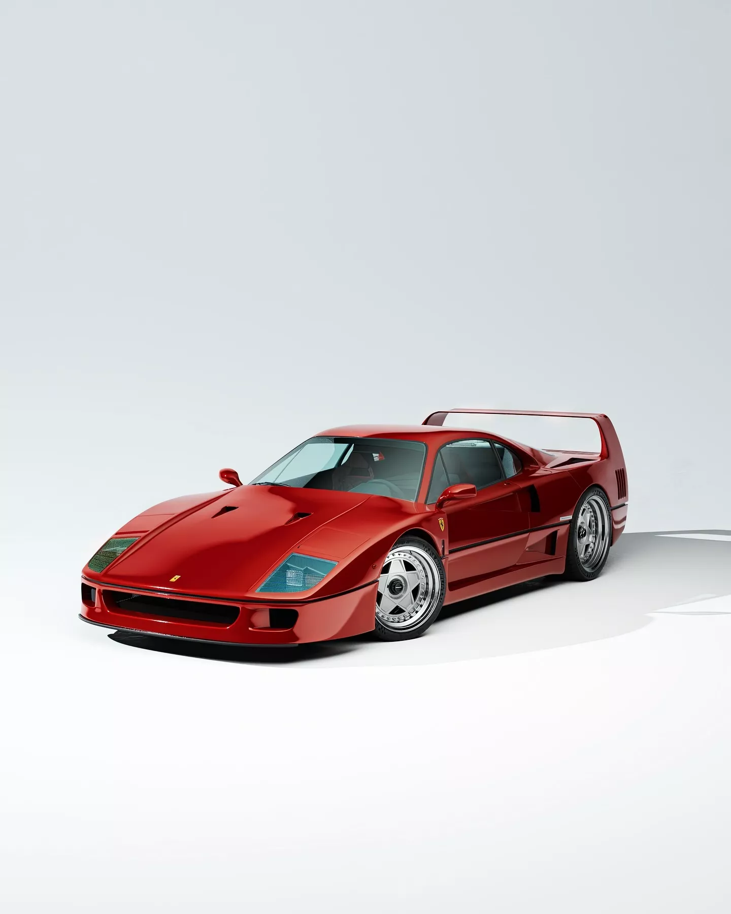 Ferrari F40 ganha modernização com foco em segurança e performance