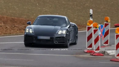 Porsche Cayman elétrico surge em testes com visual inspirado no 911