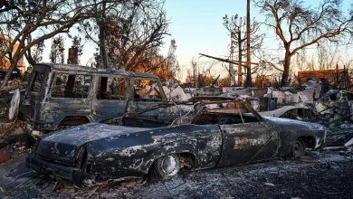 Incêndios na Califórnia destroem milhares de veículos, incluindo raridades