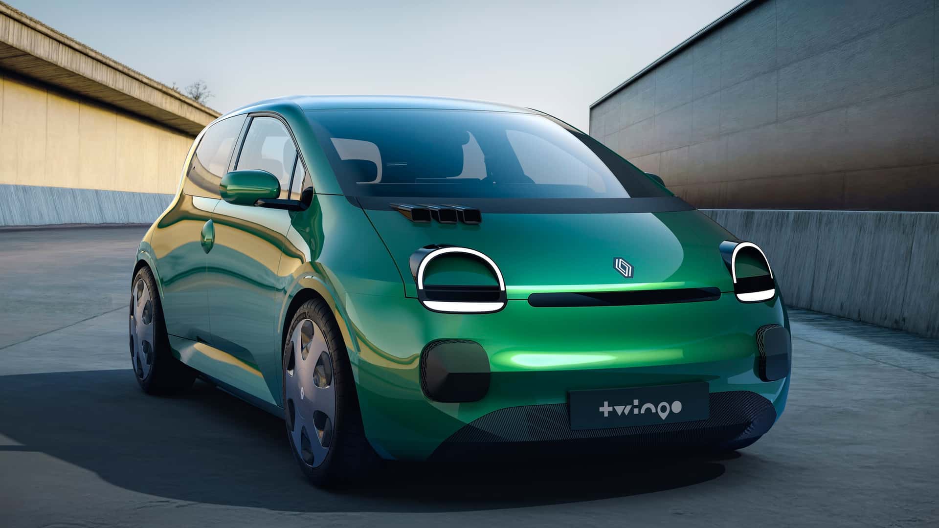 Renault Twingo: interior retrô é revelado com detalhes tecnológicos para 2026