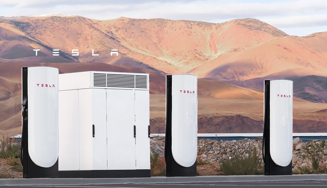 Tesla implementará Superchargers V4 na China, com recarga de até 500kW