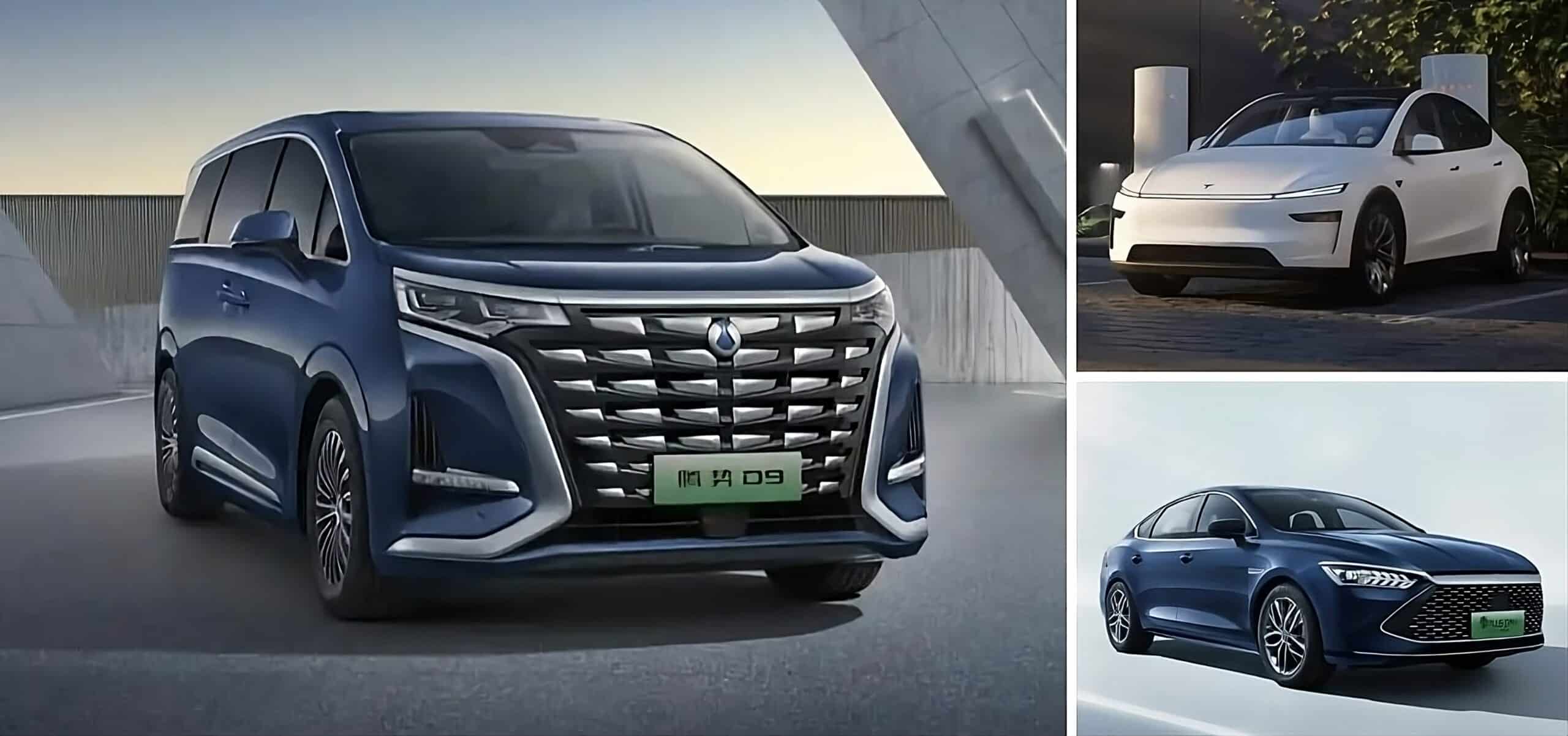 Vendas de carros na China em 2024: BYD e Tesla lideram o mercado