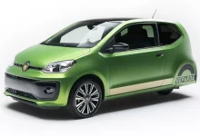 Triciclo derivado do VW Up! chega à Europa e pode ser conduzido por jovens de 16 anos