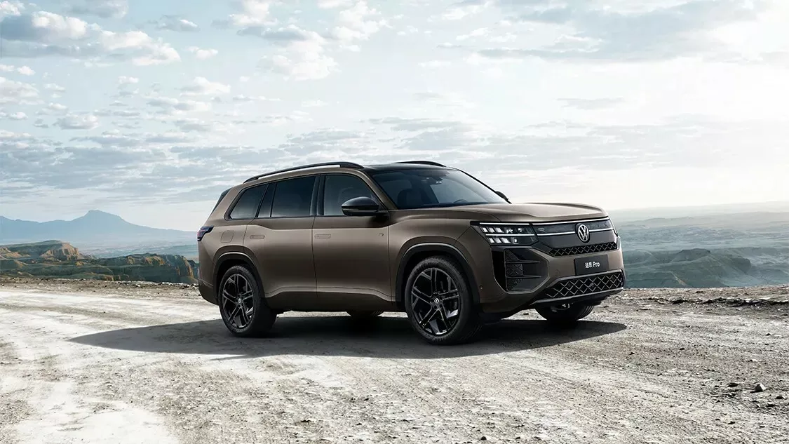 Volkswagen Teramont Pro é revelado na China e antecipa design do novo Atlas