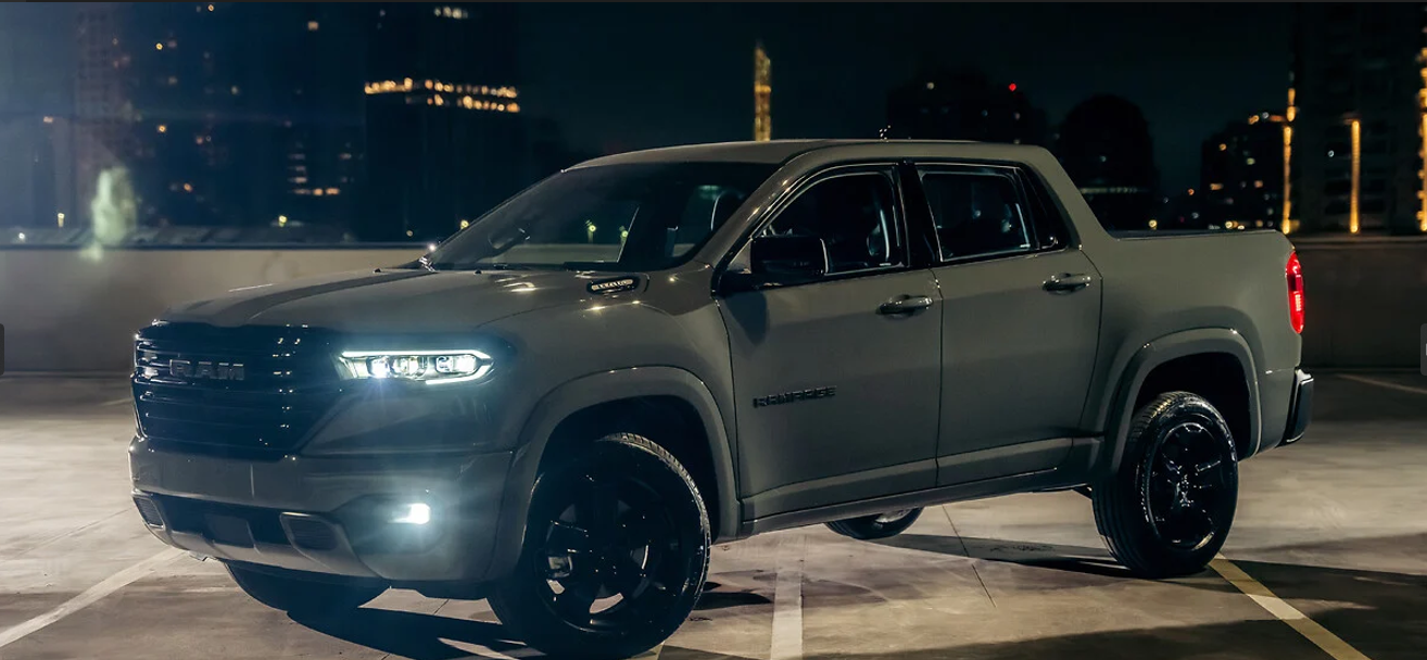 Ram Rampage Laramie Turbodiesel ganha pacote Night Edition no Brasil