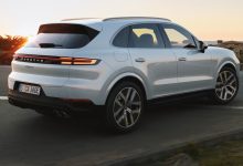 Porsche Cayenne Elétrico é flagrado em testes com design cupê fastback