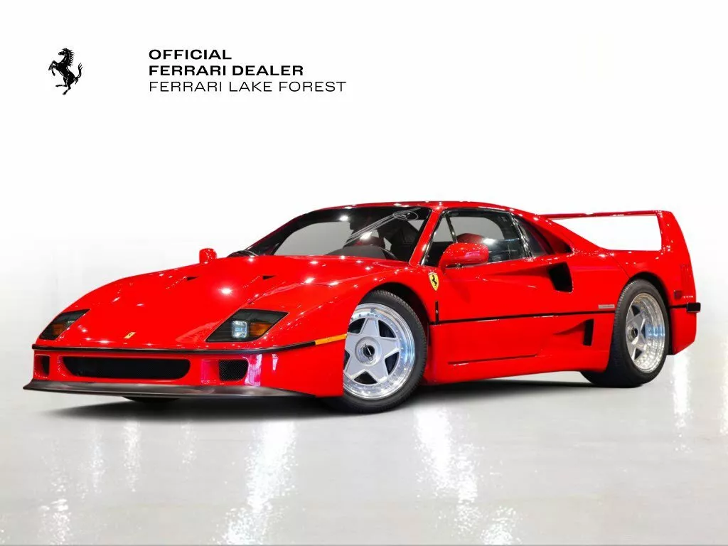 Ferrari F40 1992 à venda por US$ 3,5 milhões nos EUA