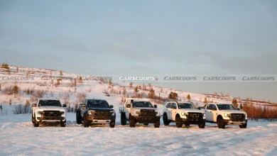 Ford Ranger Super Duty 2026 é flagrada em testes de inverno na Europa