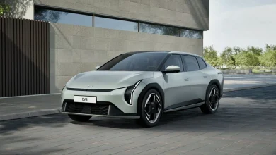 Kia apresenta o EV4, seu novo elétrico, em versões sedã e hatch