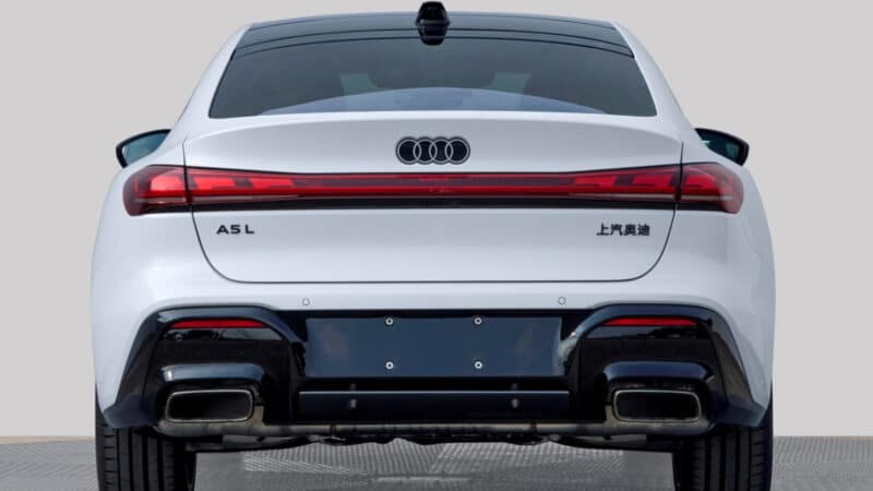 Audi A5L tem principais especificações reveladas na China