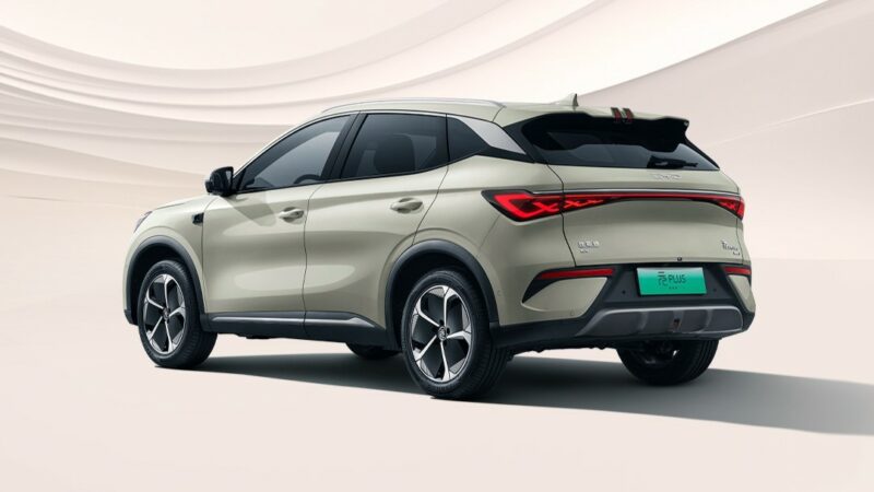 BYD Atto 3 (Yuan Plus) tem primeira imagens divulgadas antes do lançamento na China