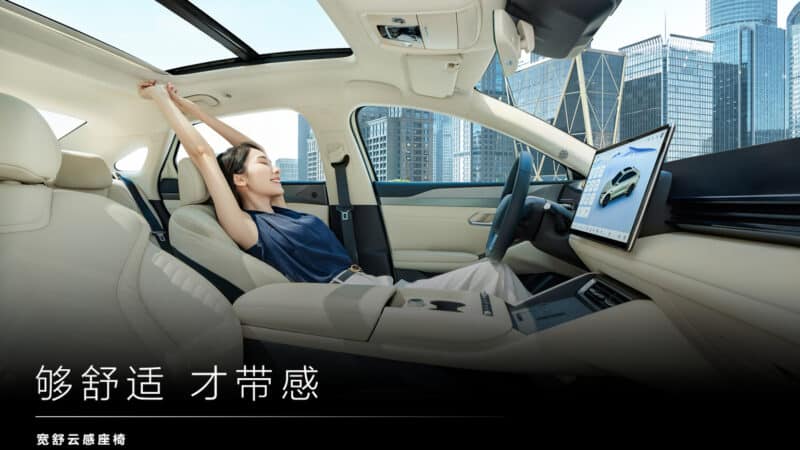 BYD Qin L EV tem interior revelado e autonomia de até 545 km